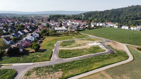 Ansicht Baugebiet Seebühl II von oben