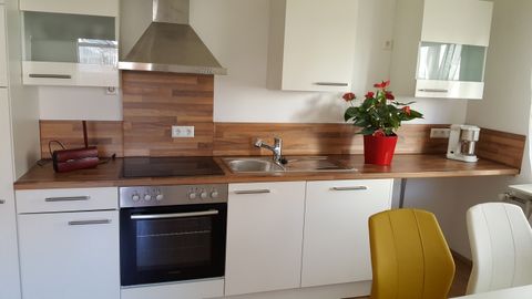 Küche der Ferienwohnung