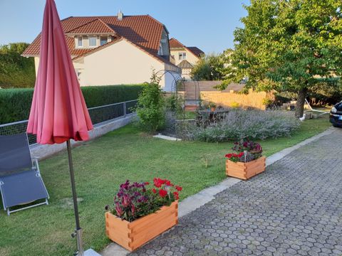 Garten der Ferienwohnung