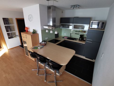Küche der Ferienwohnung