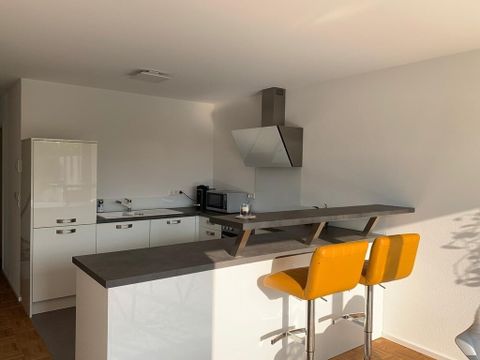 Küche der Ferienwohnung
