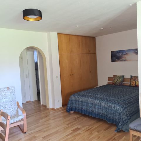 Schlafzimmer der Ferienwohnung