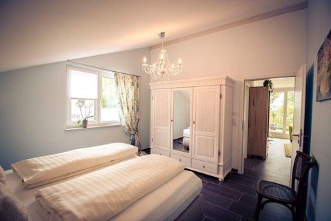 Schlafzimmer der Ferienwohnung