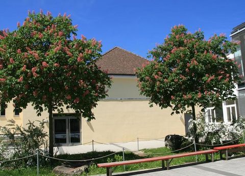 Der Eingangsbereich der Schulturnhalle