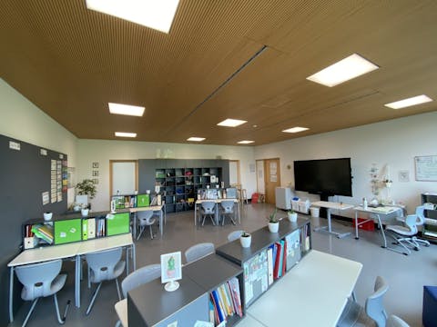 Ein Klassenzimmer in der Gemeinschaftsschule Steißlingen