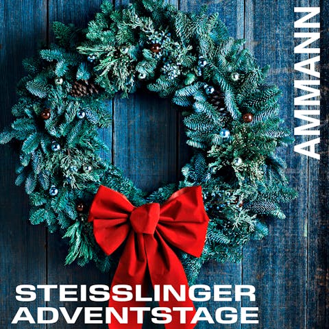 Plakat zur Veranstaltung Steisslinger Adventstage bei der Baumschule Ammann