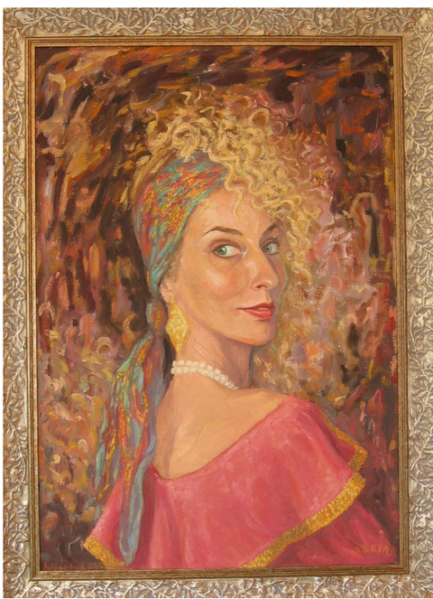 Selbstportrait von Maria Lüke